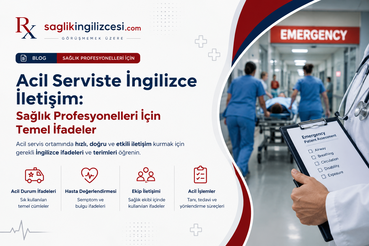Acil Serviste İngilizce İletişim: Sağlık Profesyonelleri İçin Temel İfadeler