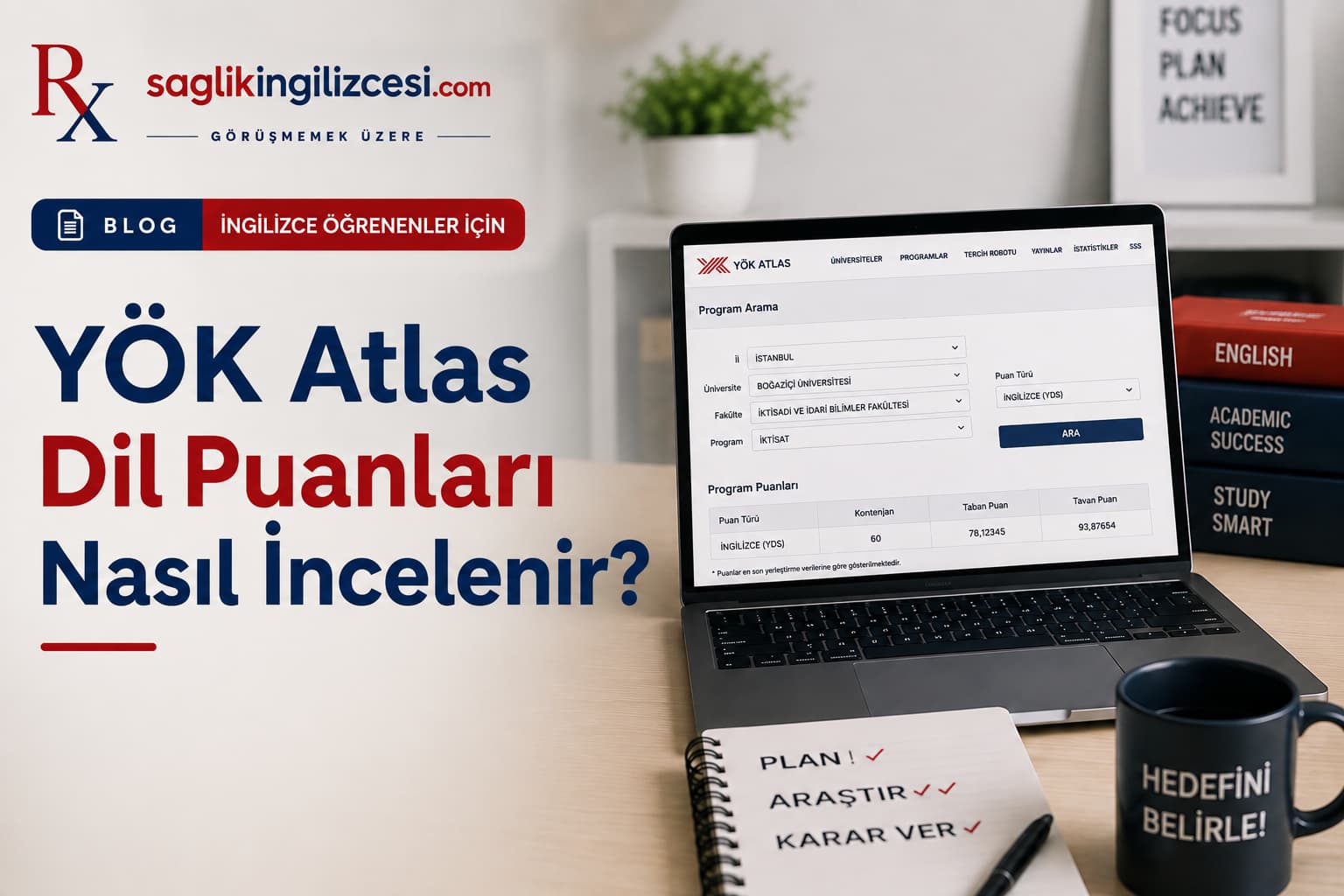 YÖK Atlas Dil Puanları Nasıl İncelenir?